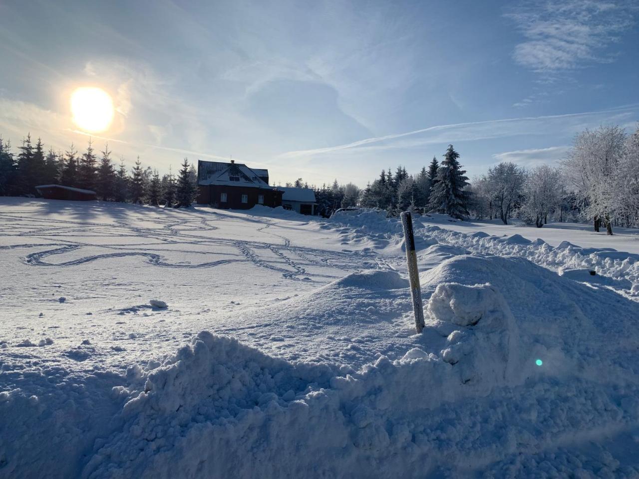 Penzion Hajovna Klíny Exterior foto